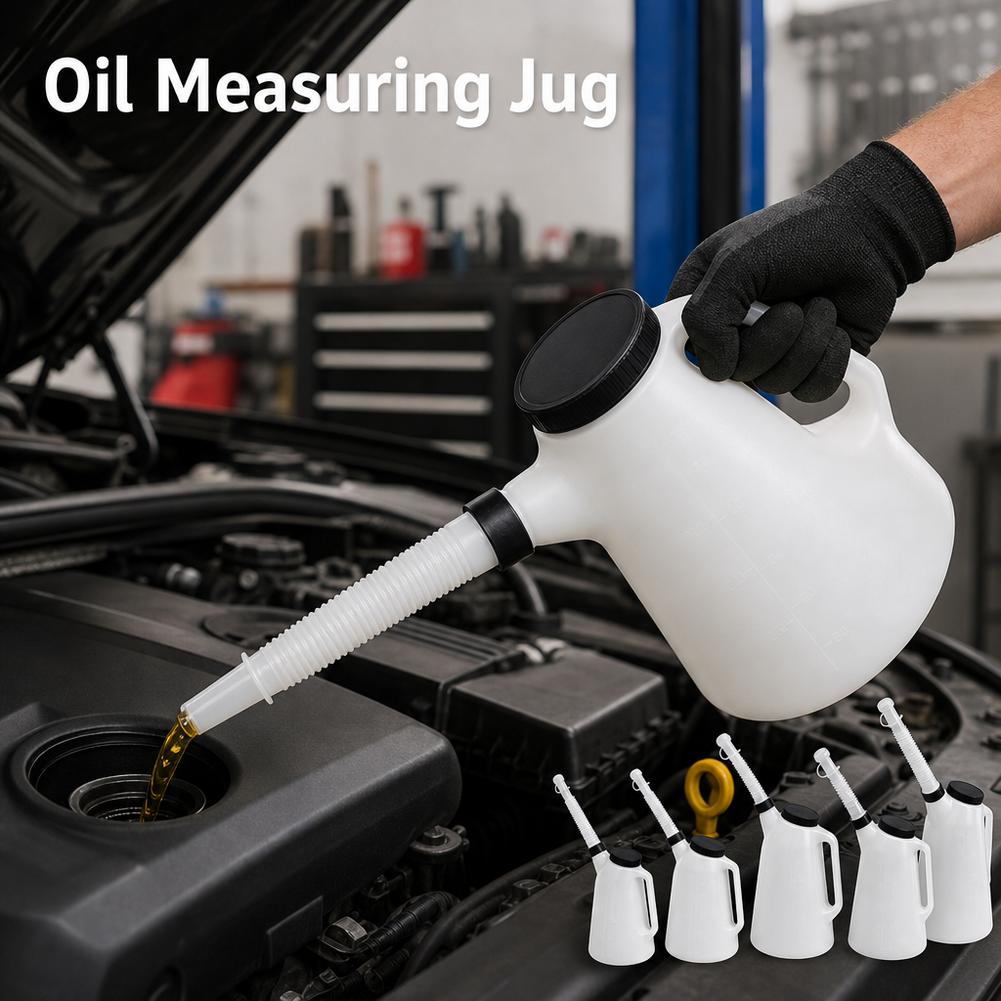 Soap Making Jug - 1.2L/2L/3L/4L/5L Plastic Oil Measuring Jug with