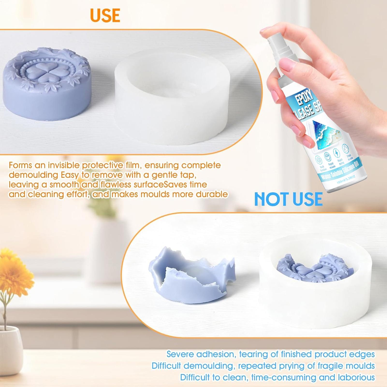 100ml Silicone Release Spray E - Soap Making Silicone Molds ulasan dan harga
