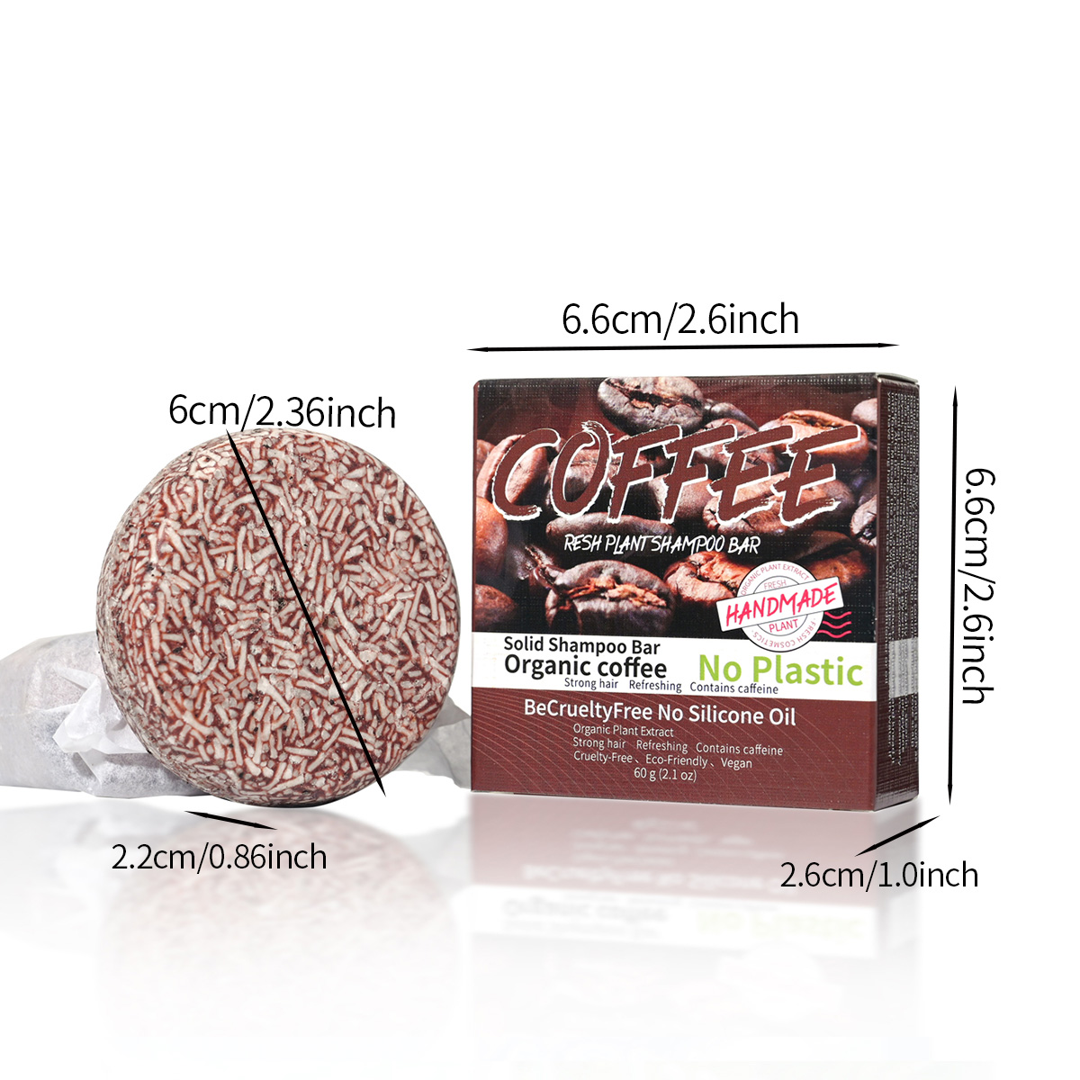 Coffee Flavored Shampoo, Nouri - Castor Oil Soap ulasan dan harga