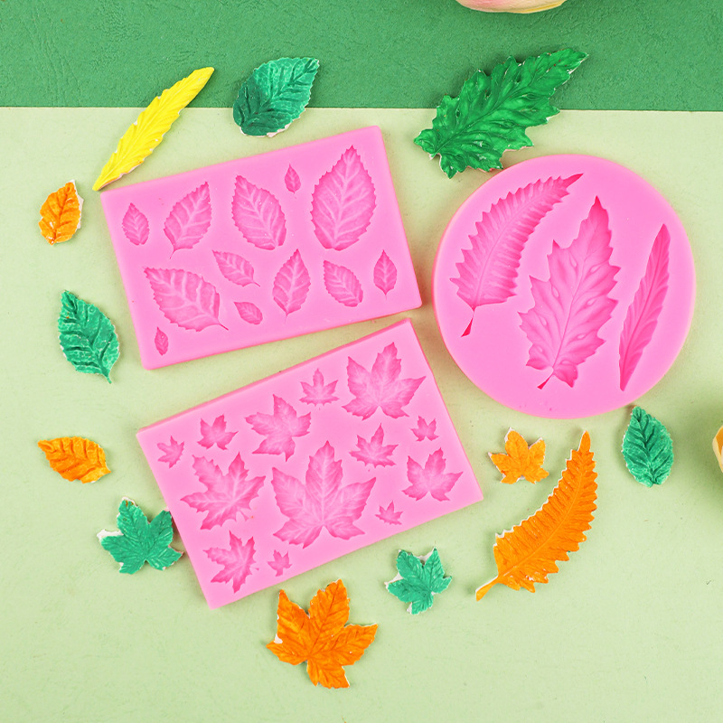 Maple Leaf Silicone Mold Set f - Soap Making Silicone Molds ulasan dan harga