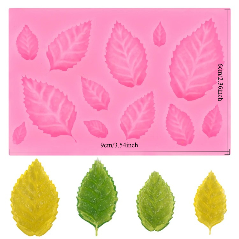Maple Leaf Silicone Mold Set f - Soap Making Silicone Molds ulasan dan harga