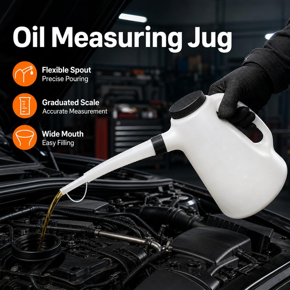 1.2L/2L/3L/4L/5L Plastic Oil M - Soap Making Jug ulasan dan harga
