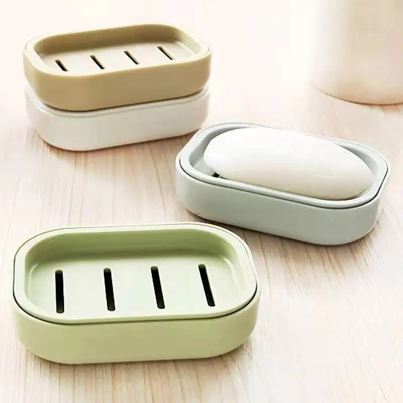 1/2/5pcs Portable Soap Dishes  - Soap Making Box ulasan dan harga