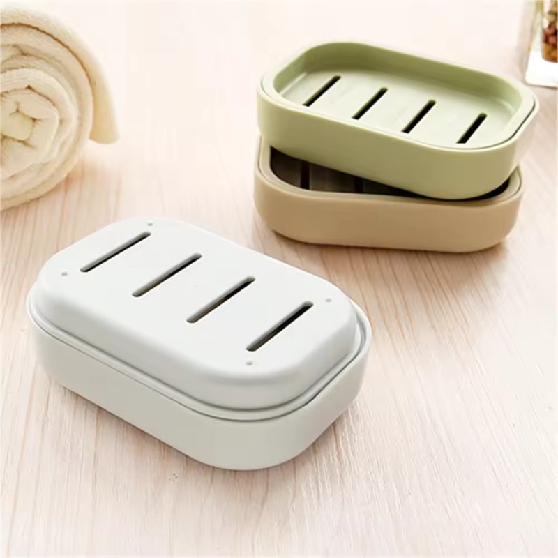 1/2/5pcs Portable Soap Dishes  - Soap Making Box ulasan dan harga