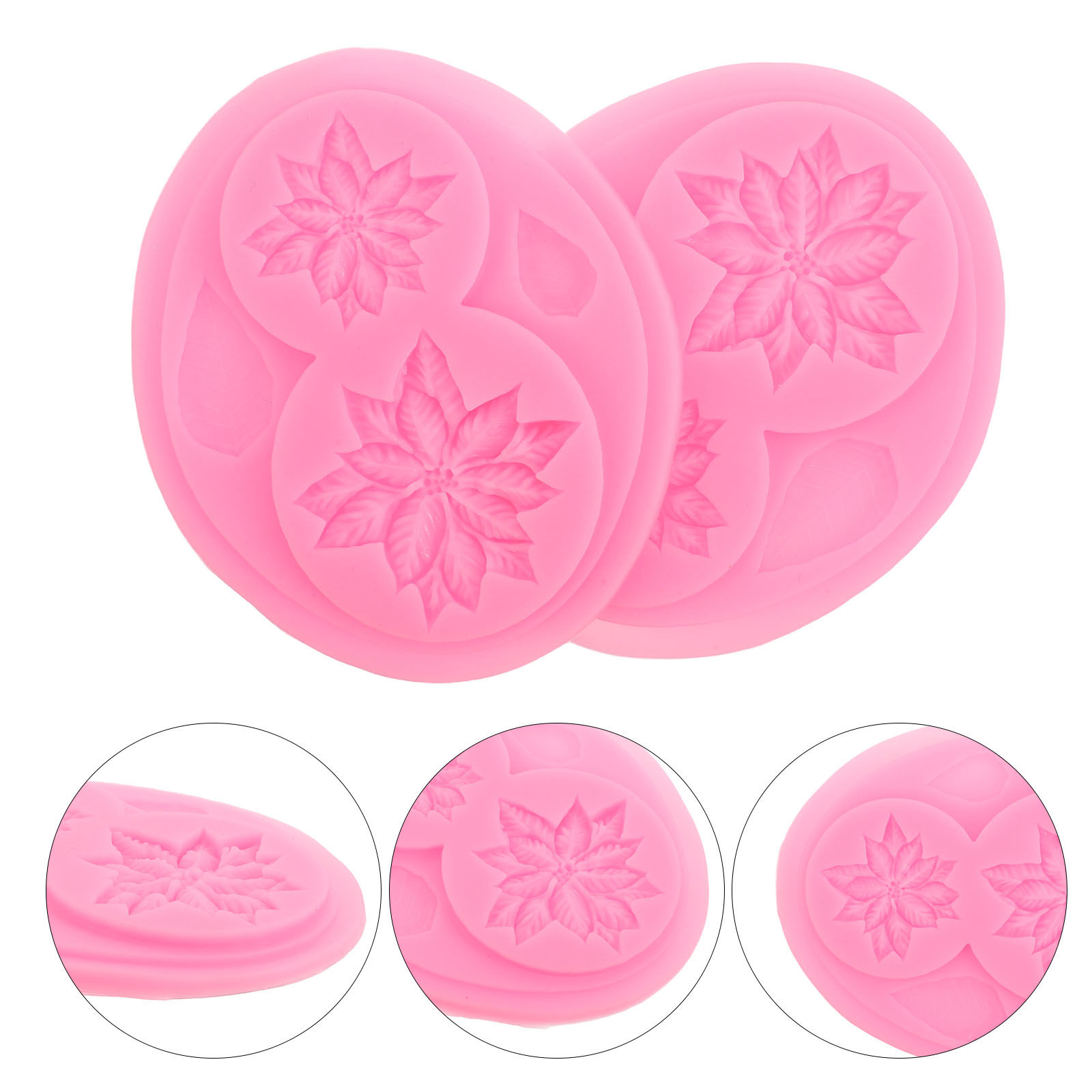 2Pcs Floral Silicone Molds for - Soap Making Silicone Molds ulasan dan harga