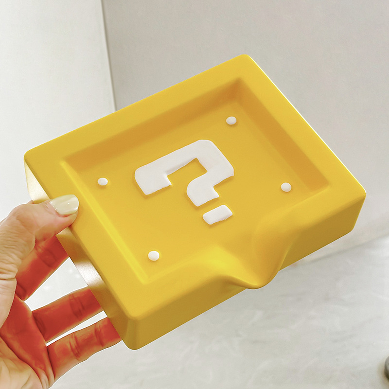 Question Mark Soap Dish Drain  - Soap Making Box ulasan dan harga