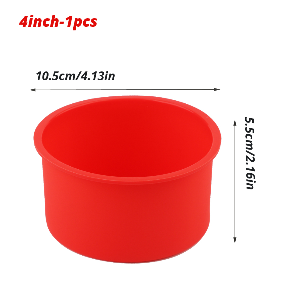 1 Piece of 4inch Round Silicon - Soap Making Silicone Molds ulasan dan harga