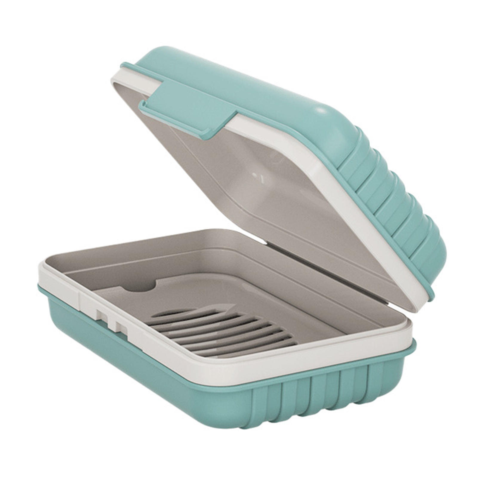 Shower Soap Case Tray With Dra - Soap Making Box ulasan dan harga