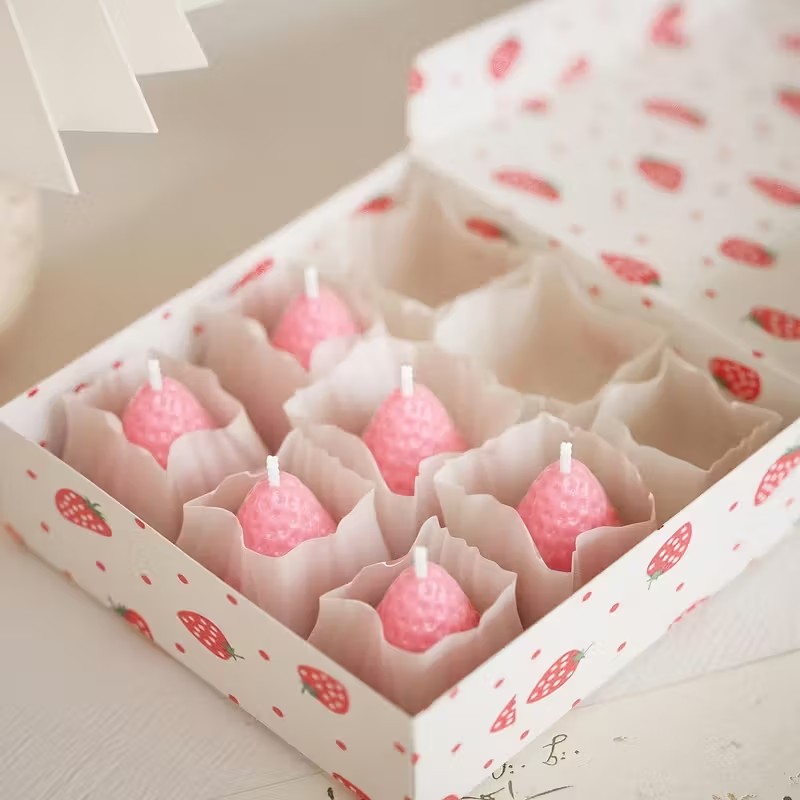 Strawberry Silicone Candle Mol - Soap Making Silicone Molds ulasan dan harga
