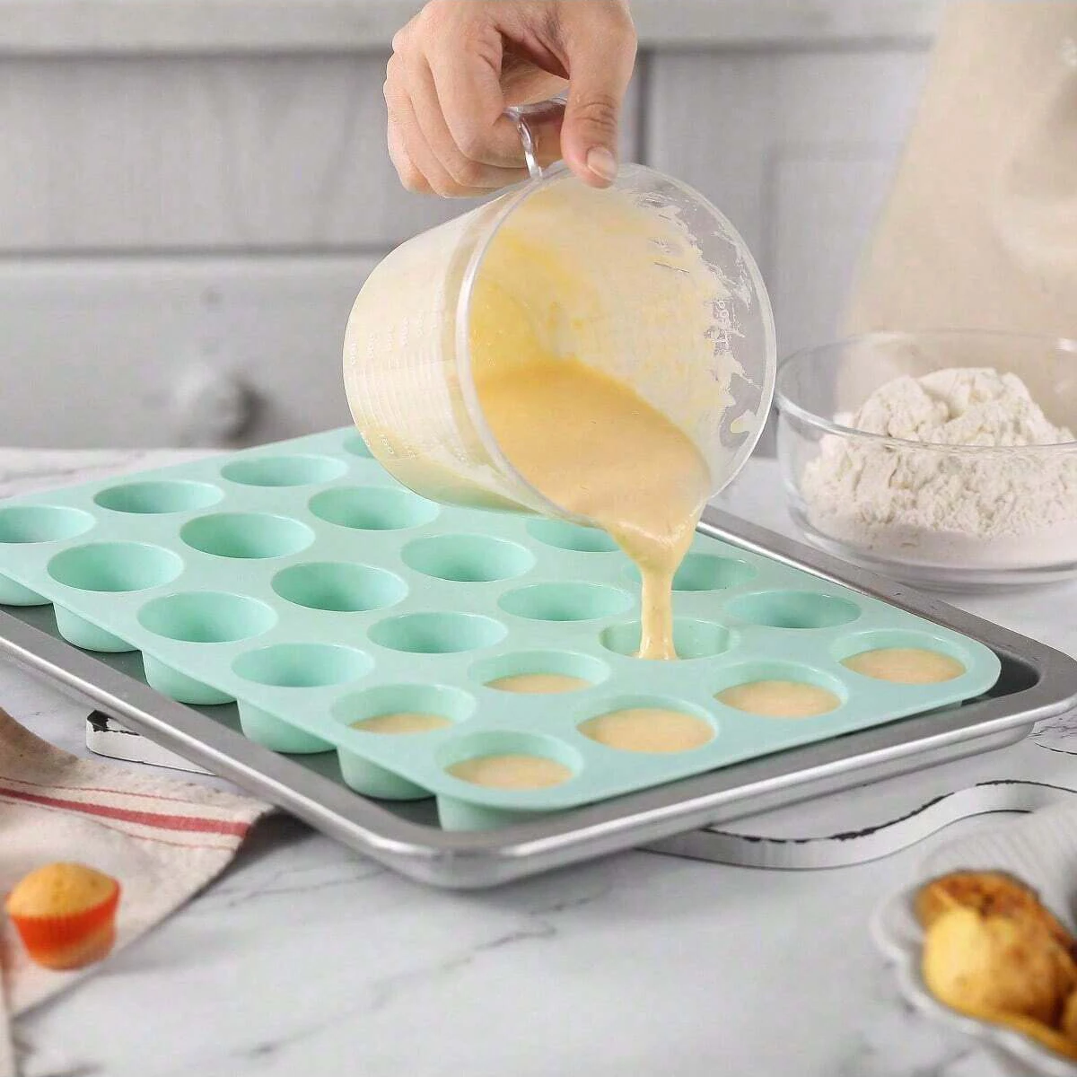 24-Hole Cake Mold Silicone Soa - Soap Making Jug ulasan dan harga