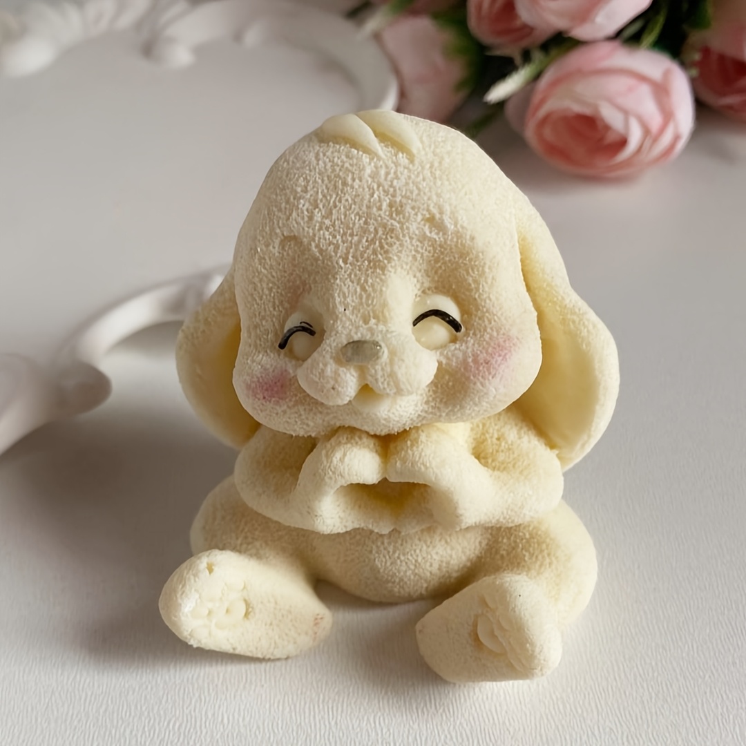 1pc Adorable Rabbit Resin Sili - Soap Making Silicone Molds ulasan dan harga