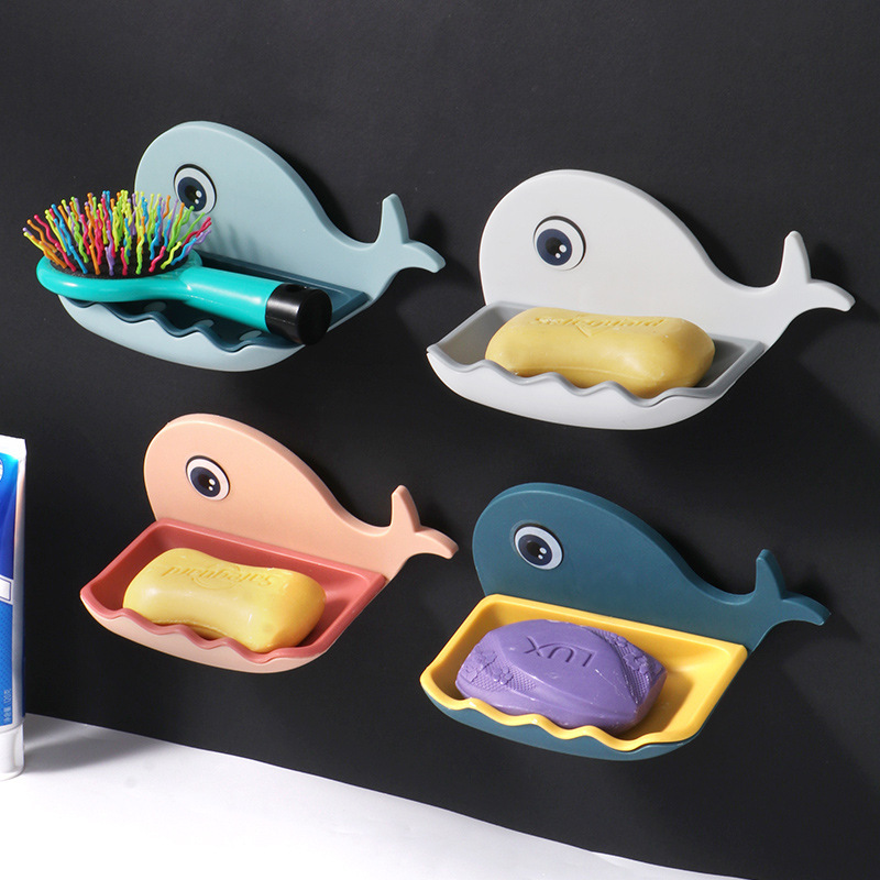 Whale Shape Soap Box Drain Soa - Soap Making Box ulasan dan harga