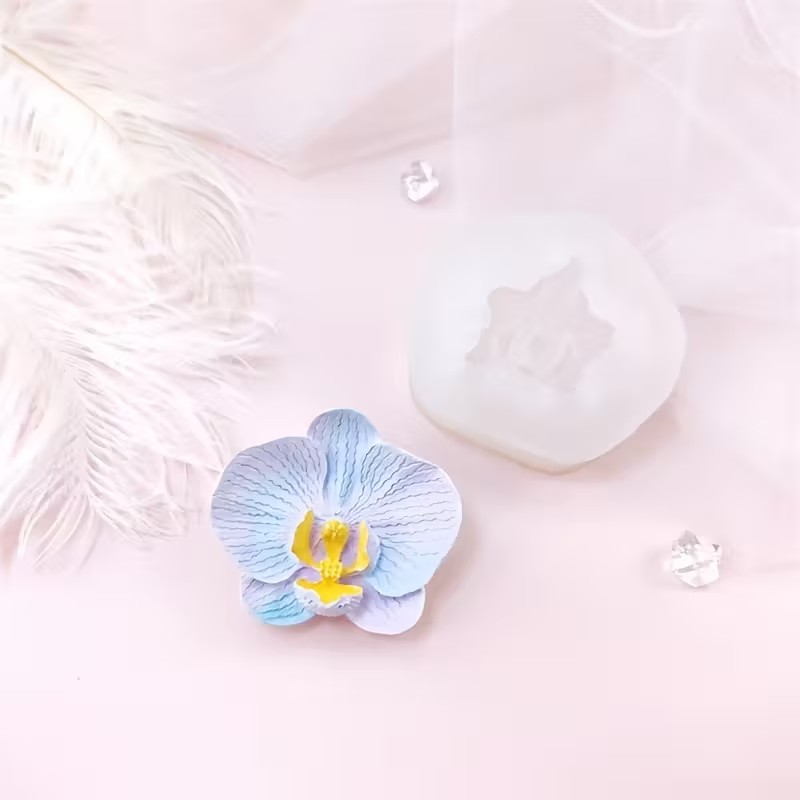 3D Butterfly Orchid Silicone C - Soap Making Jug ulasan dan harga