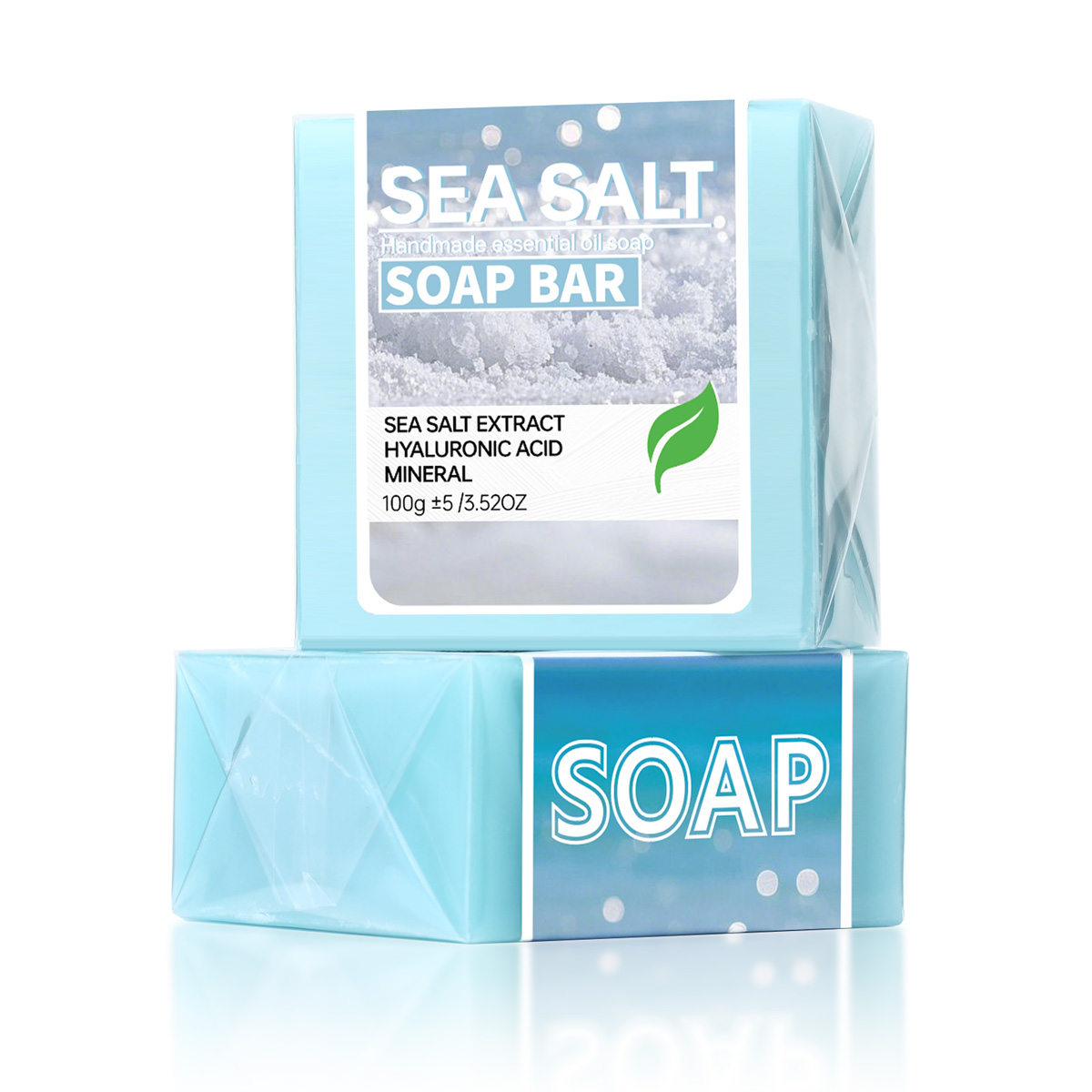 Sea Salt Handmade Essential Oi - Castor Oil Soap ulasan dan harga
