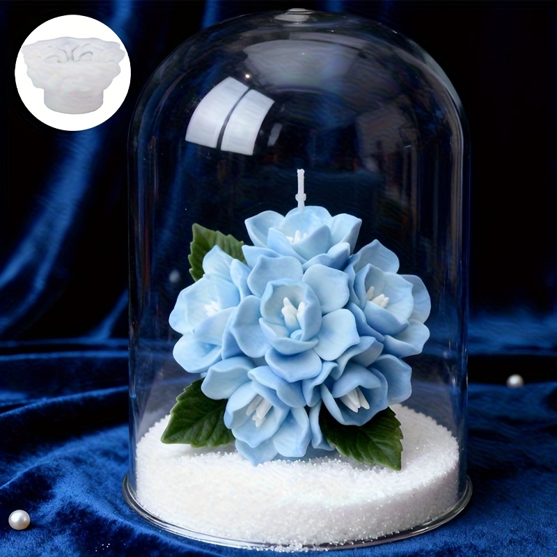 1 Hydrangea Candle Silicone Mo - Soap Making Silicone Molds ulasan dan harga