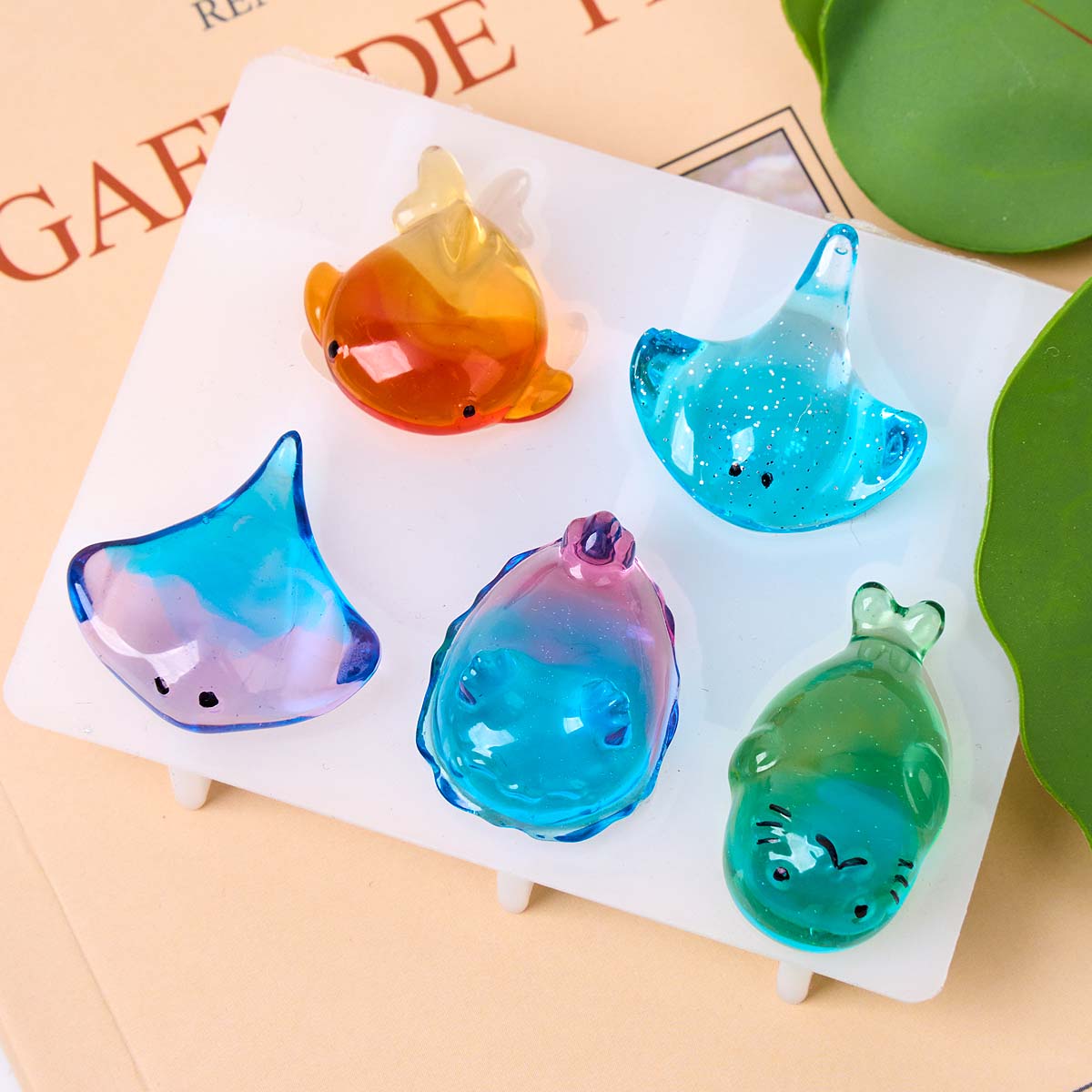 3D Healing Kawaii Manta Ray Wh - Soap Making Silicone Molds ulasan dan harga