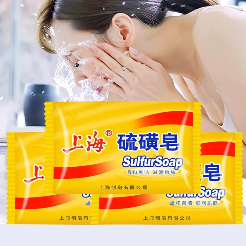 Shanghai Sulfur Soap Kit Unise - Castor Oil Soap ulasan dan harga