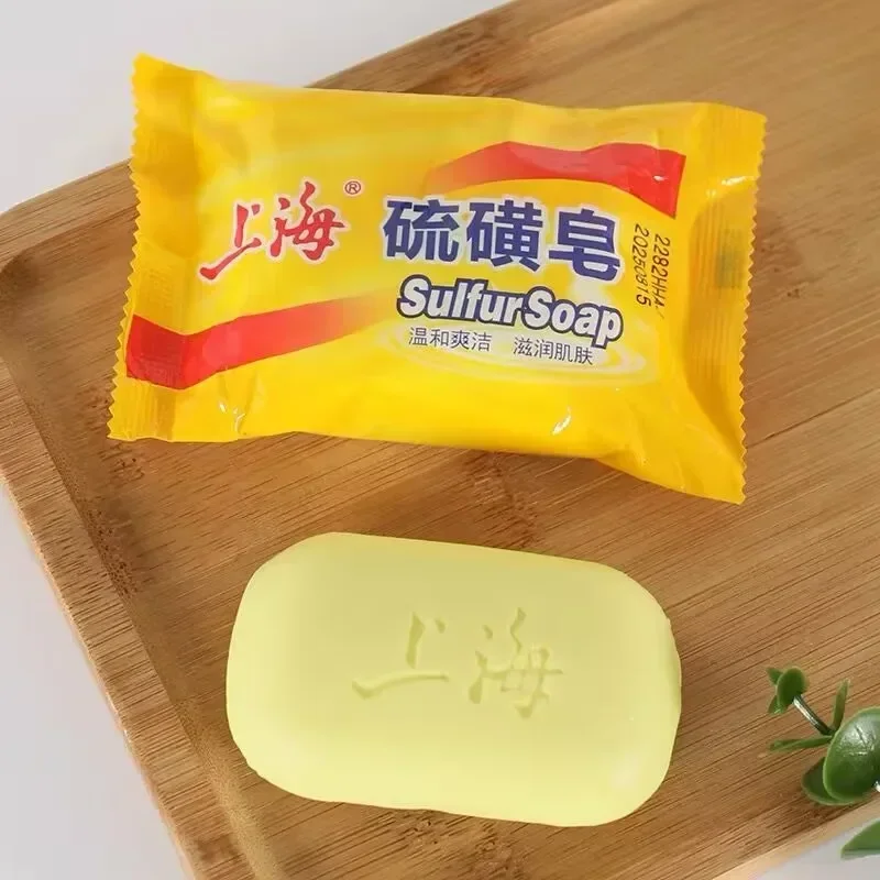 Shanghai Sulfur Soap Kit Unise - Castor Oil Soap ulasan dan harga
