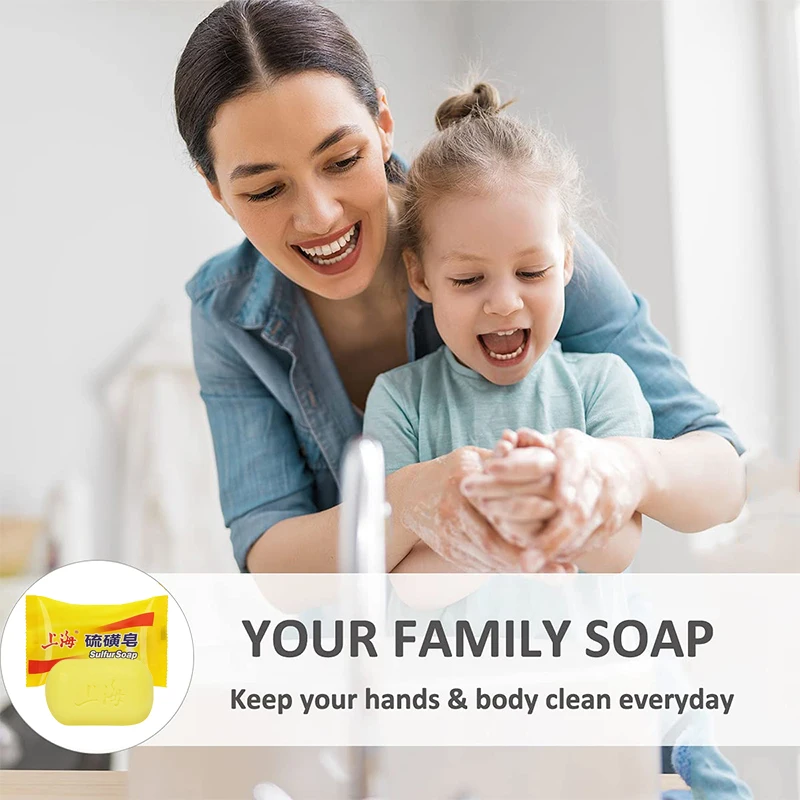 Shanghai Sulfur Soap Kit Unise - Castor Oil Soap ulasan dan harga
