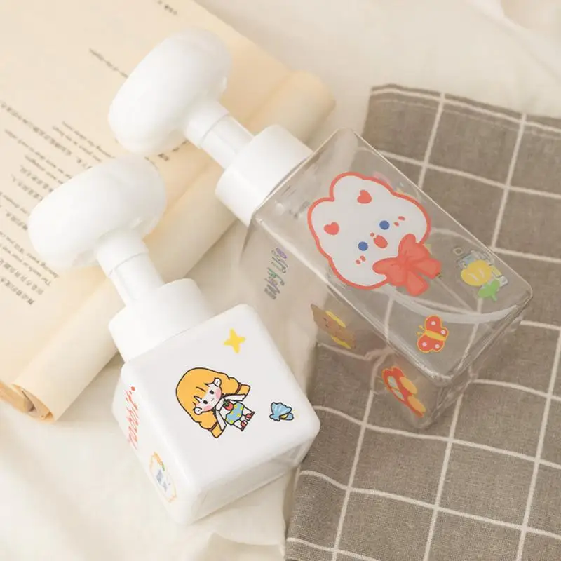 250/450ml Flower Shape Foam Pu - Soap Making Jug ulasan dan harga