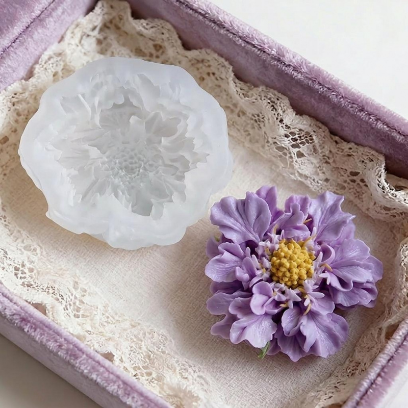 1 Dreamy Blue Potted Flower Si - Soap Making Silicone Molds ulasan dan harga