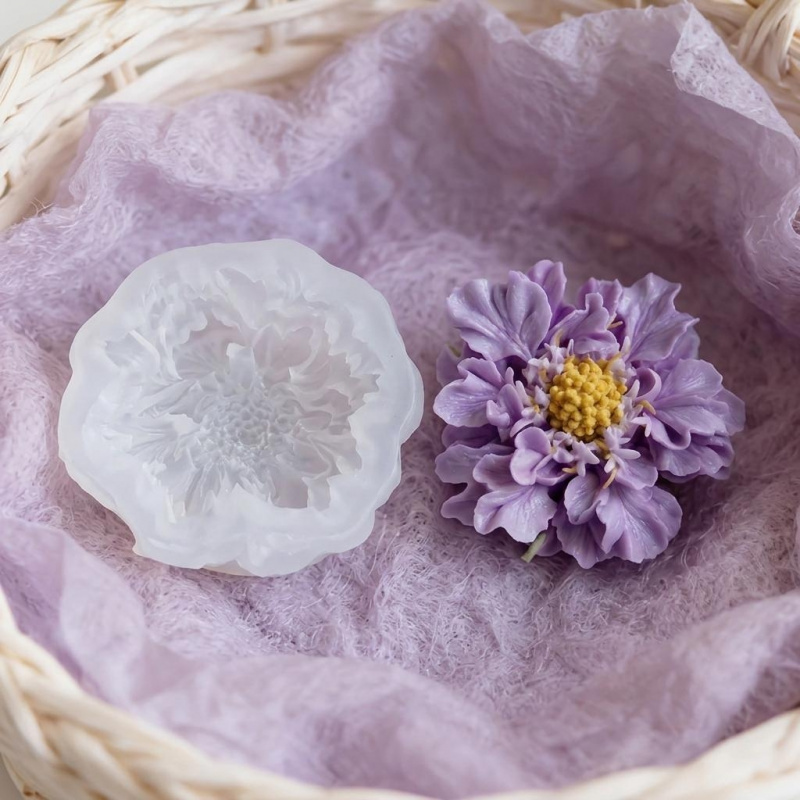 1 Dreamy Blue Potted Flower Si - Soap Making Silicone Molds ulasan dan harga