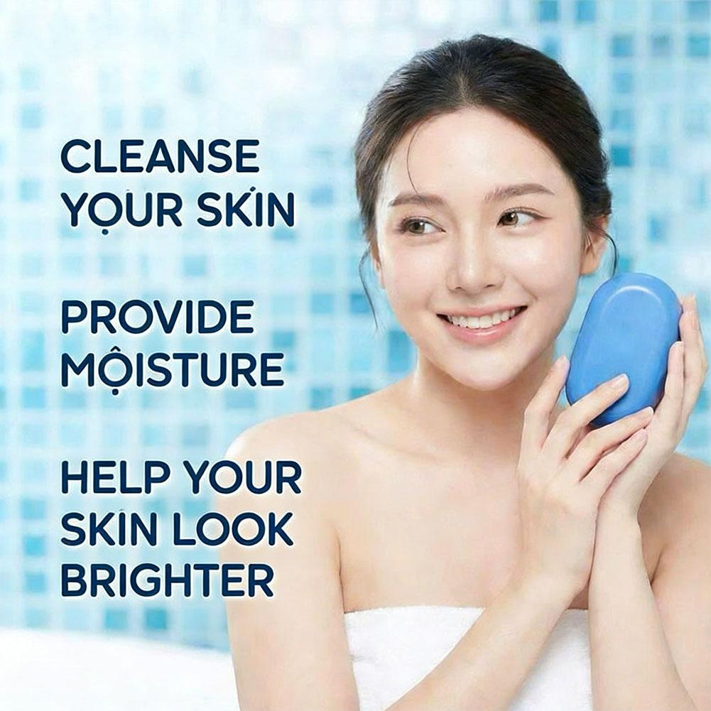 Blue Soap Brightening & Smooth - Castor Oil Soap ulasan dan harga
