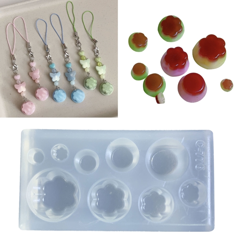 Cute Pudding Shape Silicone Mo - Soap Making Silicone Molds ulasan dan harga