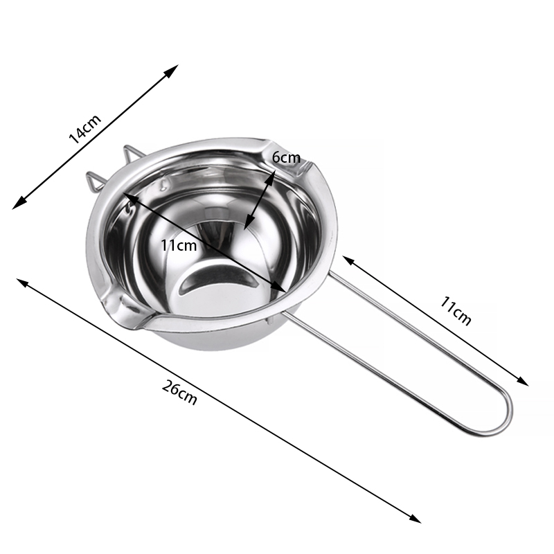 Long Handle Wax Melting Stainl - Soap Making Jug ulasan dan harga