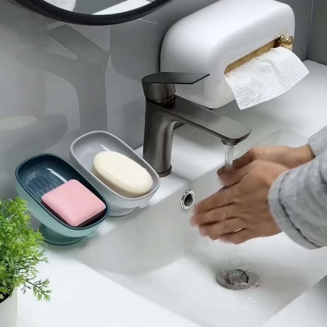 Bathroom Soap Holder Drain Wat - Soap Making Box ulasan dan harga