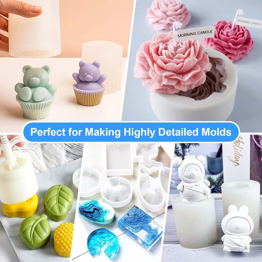Silicone Mold Making Kit, 38.8 - Soap Making Silicone Molds ulasan dan harga